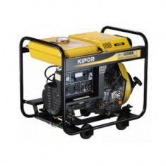 Kipor KDE 6500 E - Generator Diesel Seria Open Frame - contine acumulator foto