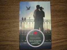 Multumesc pentru amintiri CECELIA AHERN foto