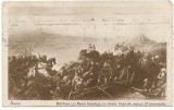@carte postal(ilustrata)-AMAN-Batalia lui Mihai Viteazul cu Sinan Pasa-anul 1925