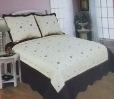 Set cuverturi de pat din bumbac satinat Cioban 07042 foto