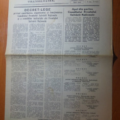 ziarul gazeta de transilvania 29 decembrie 1989 - revolutia