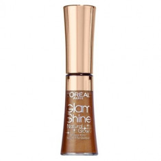 Luciu de buze L&amp;#039;Oreal Paris Glam Shine Natural Glow - 409 Crystal Bronze Glow foto