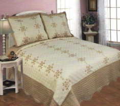 Set cuverturi de pat din bumbac satinat Cioban 12020 foto