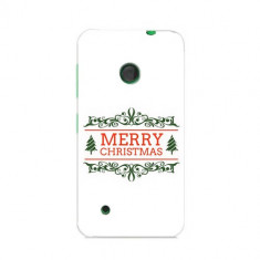 Husa Nokia Lumia 530 Slim Model Merry Christmas foto