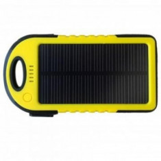 Incarcator solar universal micro usb, iPhone 5000mAh foto
