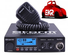 Statie Radio CB Storm Matrix 2014 H/L 4W / 20W ASQ foto