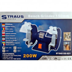 Polizor dublu 150mm Straus Austria 200W foto