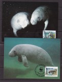 Guyana 1993 fauna marina MI 4081-84 4 maxime w30