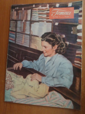 revista femeia iunie 1952- gheorghiu dej presedintele consiliului de ministri foto