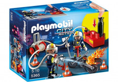 POMPIERI CU FURTUN Playmobil foto