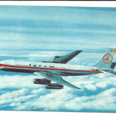 @carte postala(ilustrata)-AVIONUL BOEING 707