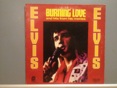 ELVIS PRESLEY - BURNING LOVE and hits from his movie (1972/RCA REC /USA) - Vinil foto