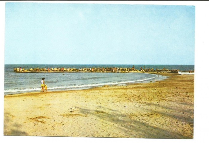 @carte postala(ilustrata)-SATURN-Plaja