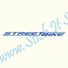 StreetBike-Stickere Bicicleta_Cod: BST-015_Dim: 40 cm. x 2.4 cm. foto