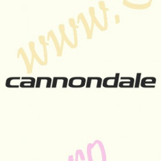 Cannondale-Stickere Bicicleta_Cod: BST-022_Dim: 35 cm. x 3.5 cm. foto
