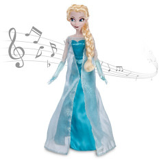 Papusa Elsa Muzicala din Frozen (canta si lumineaza) foto
