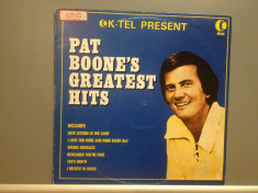 PAT BOONE&amp;#039;S - GREATEST HITS (1970 /K -TEL REC/RFG) - Vinil/Impecabil foto