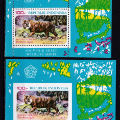 Indonezia 1977 fauna MI bl.25A+B MNH w30
