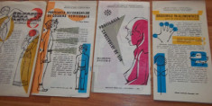 lot 20 pliante/ brosuri medicale perioada comunista Ministerul Sanatatii foto