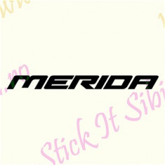 Merida-Model 2_Stickere Bicicleta_Cod: BST-019_Dim: 30 cm. x 2.7 cm. foto