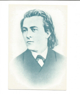 @carte postala(ilustrata)-MIHAIL PASCALY(1830-1882)-Actor si regizor roman foto