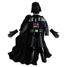 Costum Star Wars Darth Vader cu lumini foto