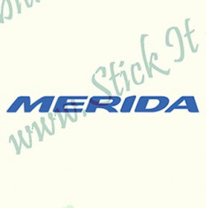 Merida-Model 3_Stickere Bicicleta_Cod: BST-020_Dim: 25 cm. x 2.2 cm. foto