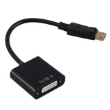 Cumpara ieftin Cablu adaptor DisplayPort DP la DVI convertor pt laptop, pc, monitor, proiector, Cabluri video