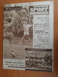 Revista sport iunie 1966-dinamo pt a 7-a oara capioana la hambal