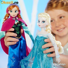 Set Papusi Anna si Elsa Frozen (Originale Disney) foto