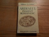 ARDEALUL PAMANT ROMANESC ..Vazuta de un American - Milton G. Lehrer -1991, 575p., Alta editura