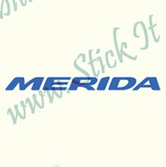 Merida-Model 3_Stickere Bicicleta_Cod: BST-020_Dim: 35 cm. x 3.2 cm. foto