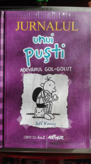 Jurnalul unui pusti 5. Adevarul gol-golut Jeff Kinney benzi desenate foto