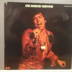 ERIC BURDON - SURVIVOR (1977/ POLYDOR REC/RFG) - Vinil/Vinyl/ROCK