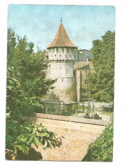 @carte postala(ilustrata)-SIBIU-Turnul dulgherilor foto