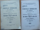 N. Georgescu , I. Gheorghiu , Fortele hidraulice din Romania ; Bazinul Jiu ,1924