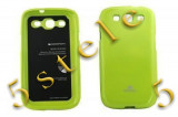 Husa Mercury Jelly Samsung Galaxy S3 I9300 Lime Blister, Silicon