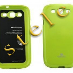 Husa Mercury Jelly Samsung Galaxy S3 I9300 Lime Blister