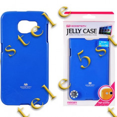 Husa Mercury Jelly Samsung G920 Galaxy S6 Blue Blister