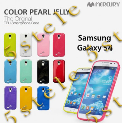 Husa Mercury Jelly Samsung Galaxy S4 I9500 Pink Blister foto