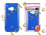 Husa Mercury Jelly HTC One M9 Albastru Blister