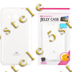 Husa Mercury Jelly Samsung G357FZ Galaxy Ace4 Alb Blister