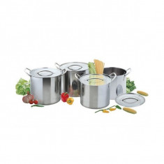 Set oale inox India 8 piese Stock Pot foto