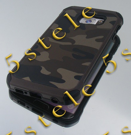 Husa Capac NX CAMOUFLAGE Samsung G925 Galaxy S6 Edge Maro