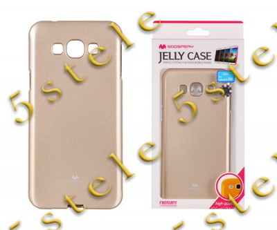 Husa Mercury Jelly Samsung G360 Galaxy Core Prime Gold Blister foto