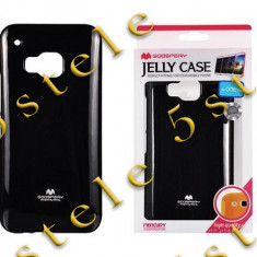 Husa Mercury Jelly HTC One M9 Negru Blister