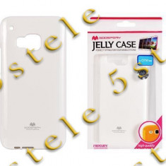 Husa Mercury Jelly HTC One M9 Alb Blister