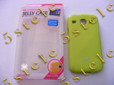 Husa Mercury Jelly Samsung Galaxy Core I8262 Lime Blister, Alt model telefon Samsung, Silicon