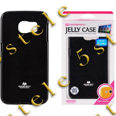 Husa Mercury Jelly Samsung G928 Galaxy S6 Edge+ Negru Blister
