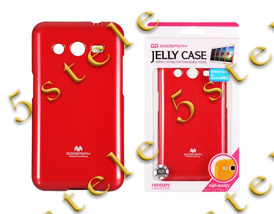 Husa Mercury Jelly Samsung J500 Galaxy J5 Rosu Blister